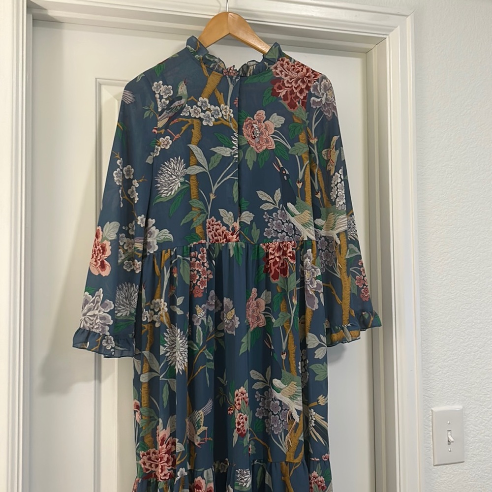 H&M Floral Midi Dress